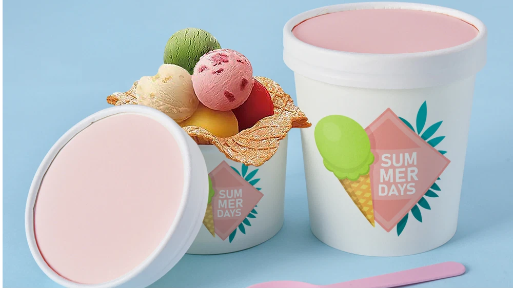 Paper ice cream cups 2 Paper ice cream cups 2