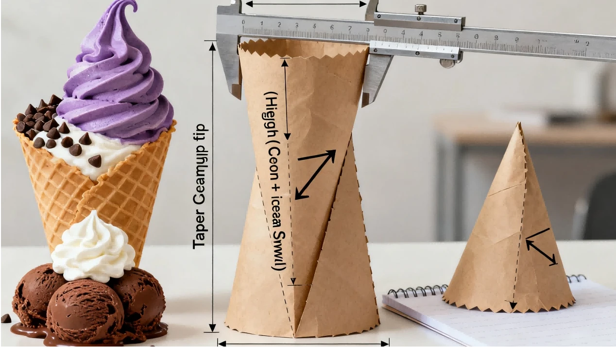 Ice Cream Cone Sleeve Sizes 4 Ice Cream Cone Sleeve Sizes 4