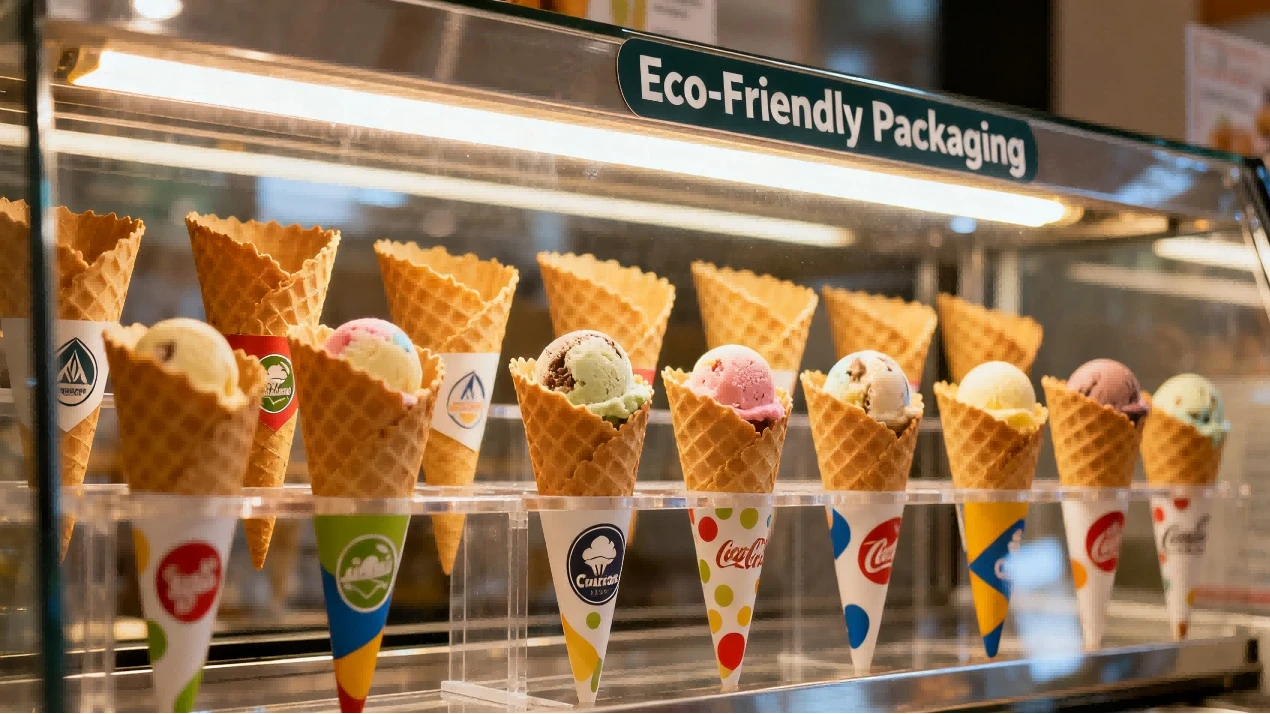 custom Paper Ice Cream Cones 1 custom Paper Ice Cream Cones 1