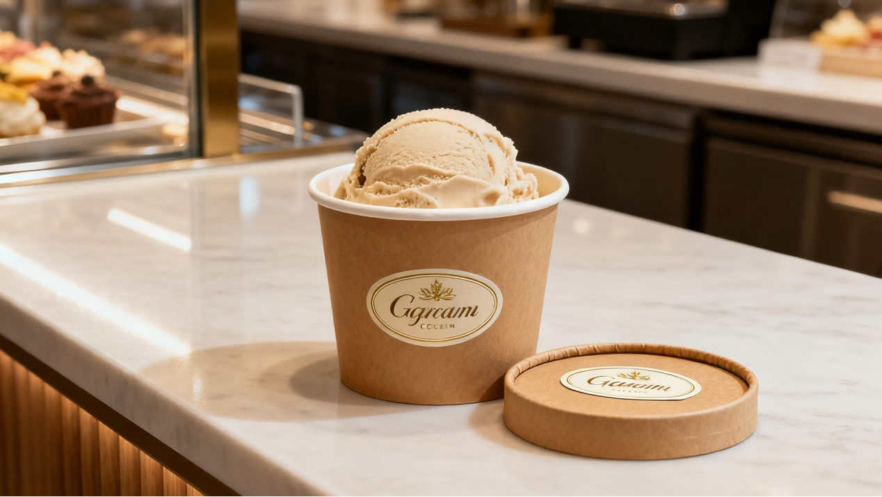 Double PE Coated Paper Ice Cream Cups 1 Double PE Coated Paper Ice Cream Cups 1